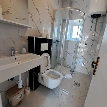 شقة Mario-50m From The Beach,terrace With Sea View!